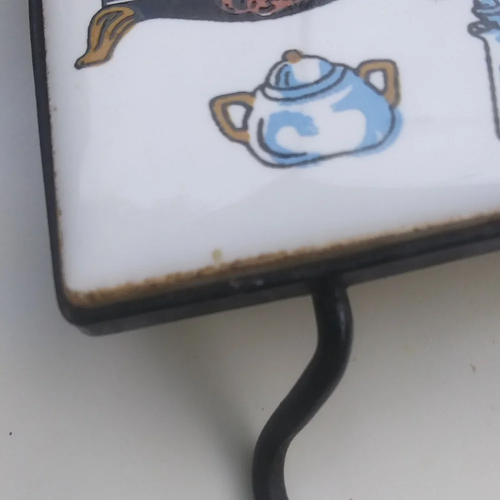 Vintage tile trivet